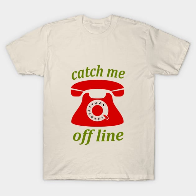 Vintage telephone T-Shirt by Porus